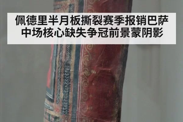 佩德里半月板撕裂赛季报销巴萨中场核心缺失争冠前景蒙阴影